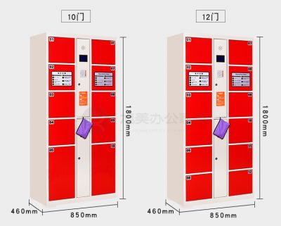 XW-電子存包柜-自編碼型12/10門